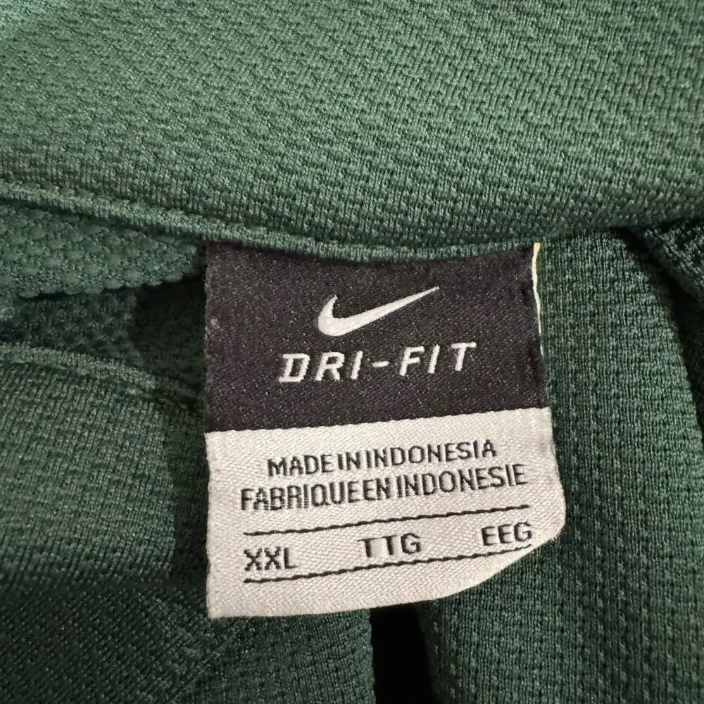 Nike Dri-FIT Oregon Ducks Polo Green Men's 2XL - Picture 3 of 7